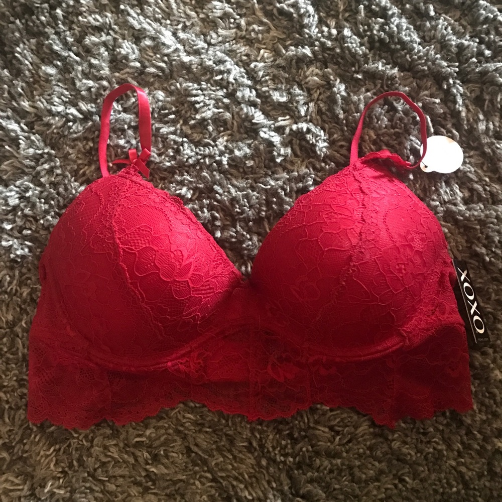 NEW!! XOXO RED BRA